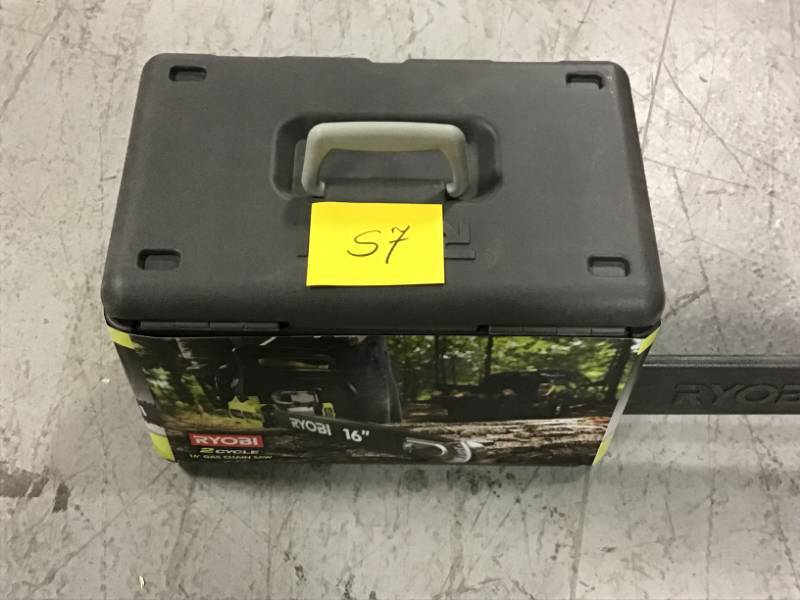 lot 57 image: Ryobi Chain Saw 16 in very good condition