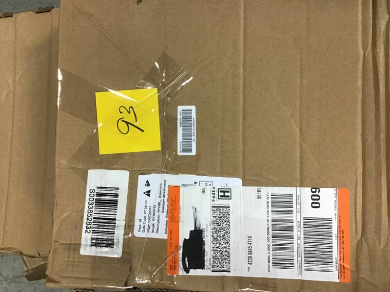 lot 93 image: Ryobi Expand-It Sweeper Attachment open box in like new condition