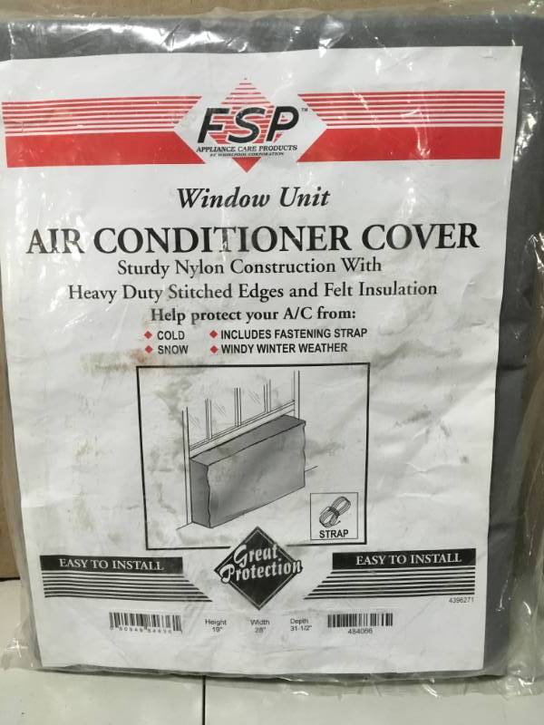 lot 11 image: Whirlpool Air Conditioner Outdoor Cover-Extra Large open box in like new condition