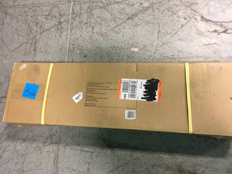 lot 32 image: Husky 46 in. Pegboard Back Wall for Mobile Workbench not used