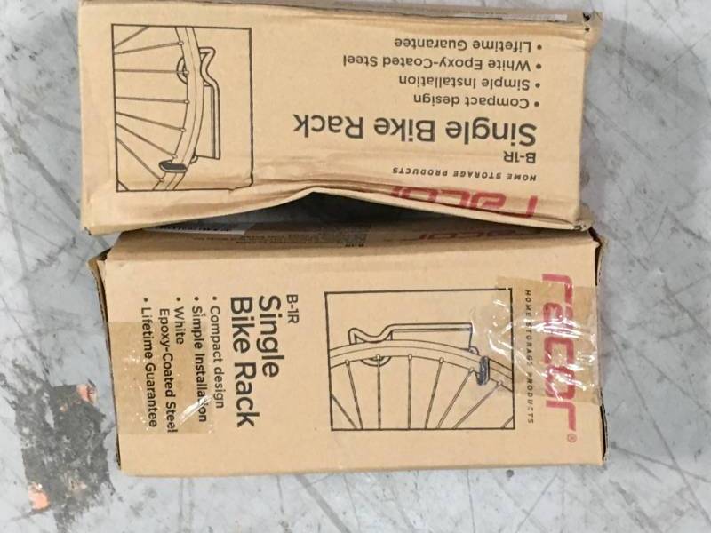 lot 88 image: Hold N Storage Solo Bike Rack B-1R by Racor White not used