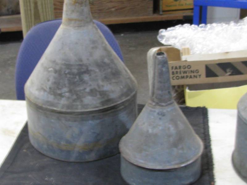 lot 55 image: Oil Funnels