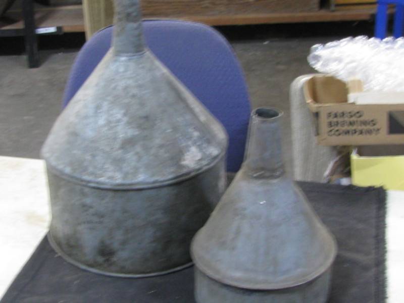 lot 56 image: Oil Funnels