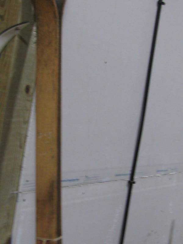 lot 63 image: Vintage Wood Skis