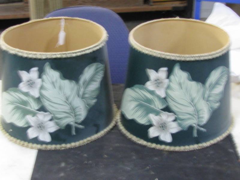lot 71 image: Vintage Lamp Shades