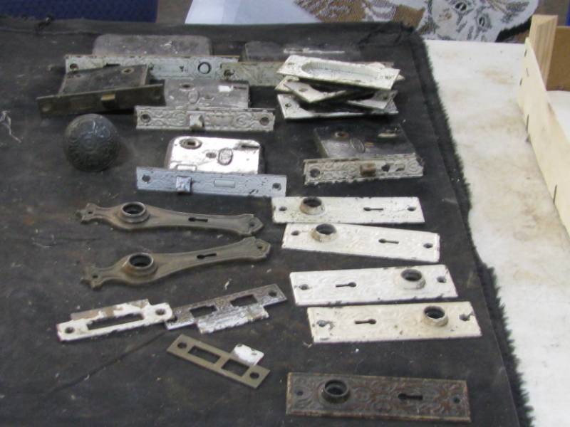 lot 84 image: Vintage Door Parts