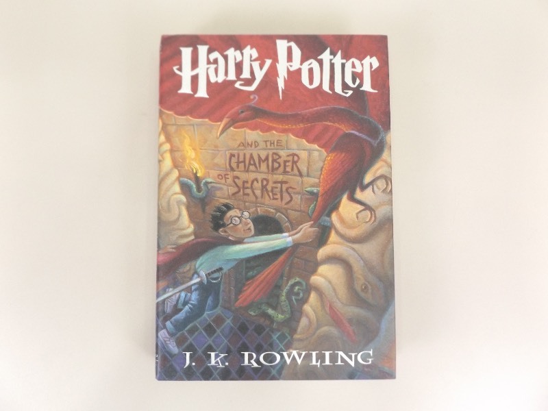 lot 31 image: UNREAD First American Edition Harry Potter and the Chamber of Secrets