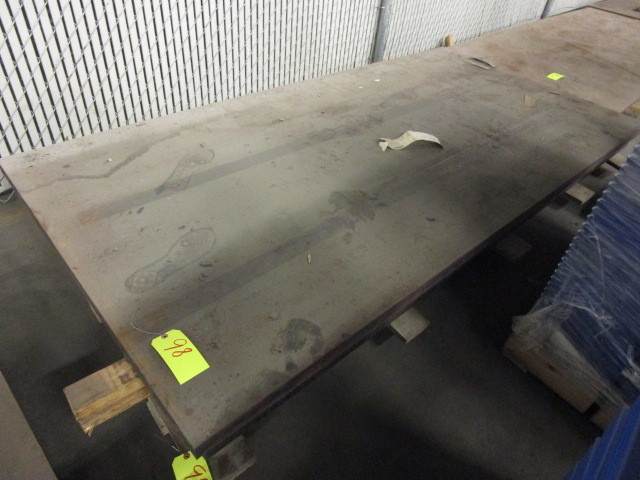 lot 98 image: MILD STEEL PLATE