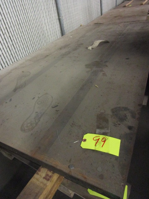 lot 99 image: MILD STEEL PLATE