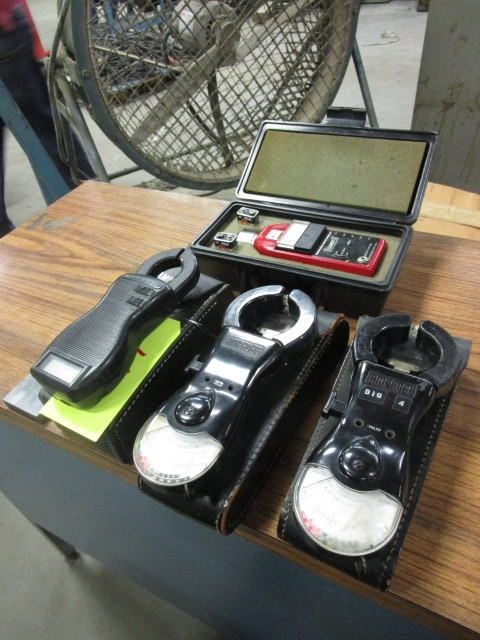 lot 110 image: VOLT-AMMETERS AND DECIMETER