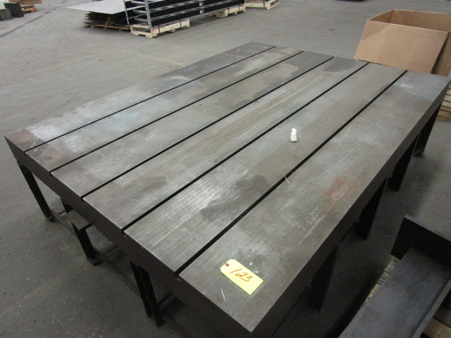 lot 123 image: LARGE LAYOUT TABLE
