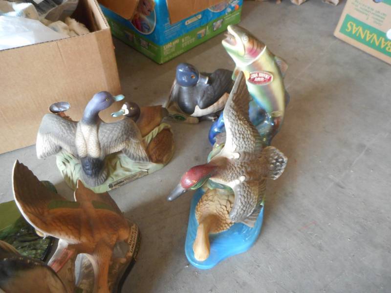 Collectible Jim Bean Ducks Unlimited Decanters