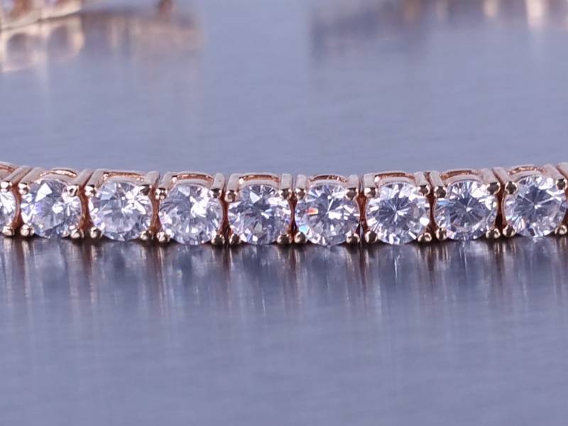 Tennis Estate Bracelet 14k