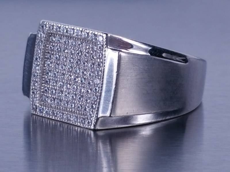 Diamond Estate Ring Sterling