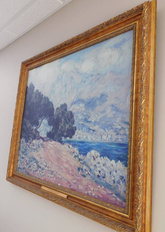 lot 5 image: Claude Monet, Cap Martin, near Menton (1884)