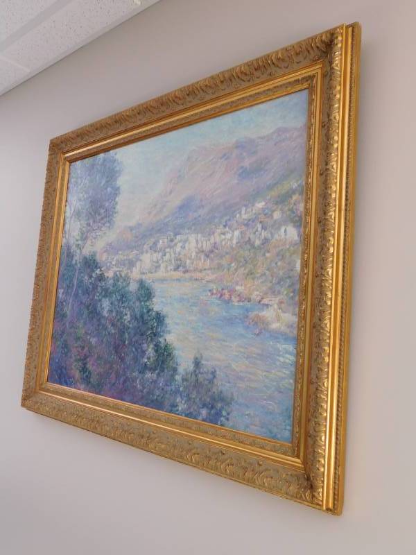lot 6 image: Claude Monet, Monte Carlo, View of Cape Martin (1884)