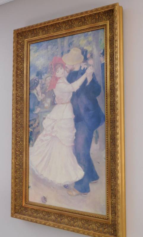 lot 12 image: Pierre-Auguste Renoir, Dance at Bougival (about 1882 to 1883)