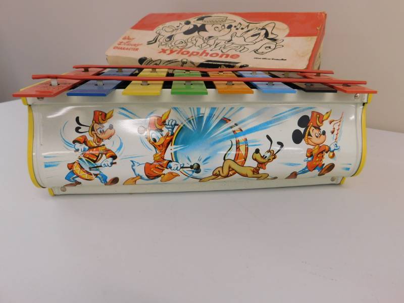 lot 72 image: Walt Disney Character Metal Xylophone