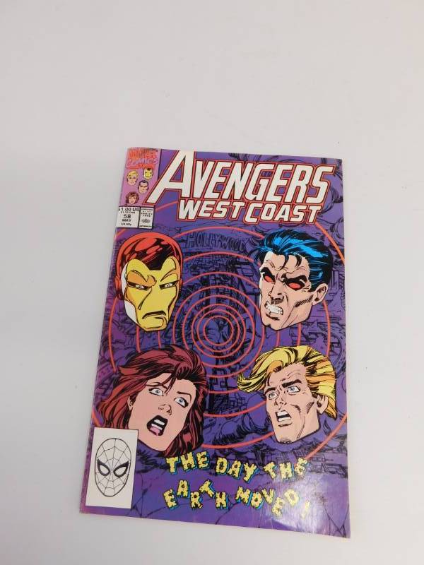 lot 44 image: Avengers West Coast Comic Books