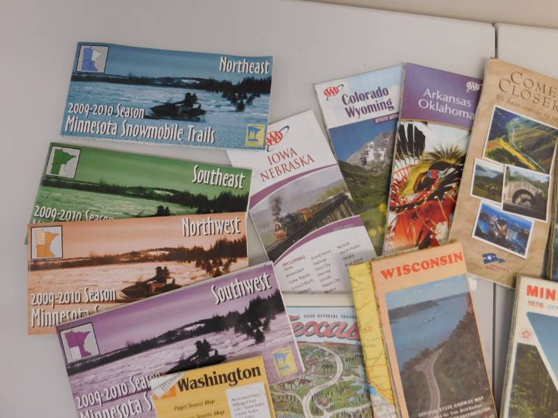 lot 58 image: Large Lot of Maps