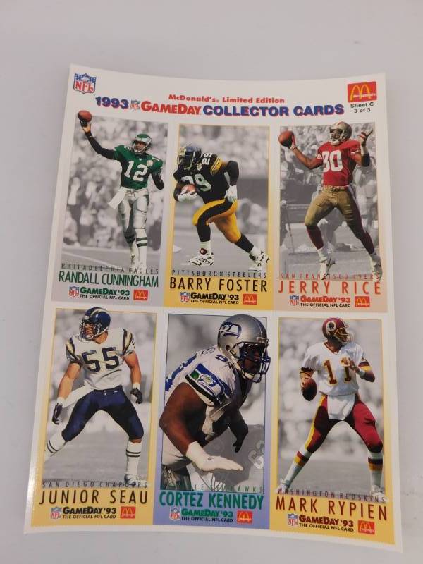 lot 66 image: Collectible Football Cards