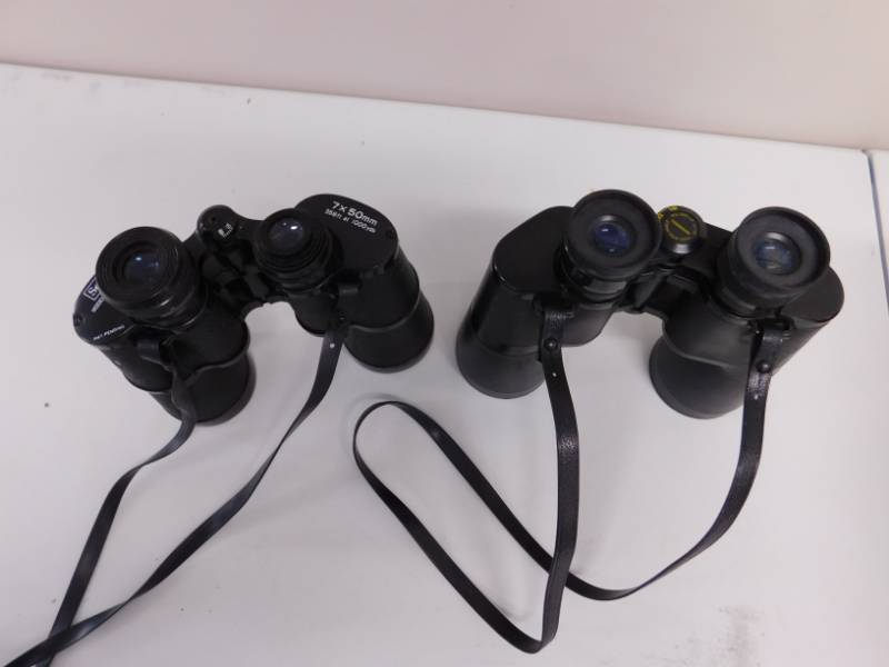 lot 87 image: Two Binoculars
