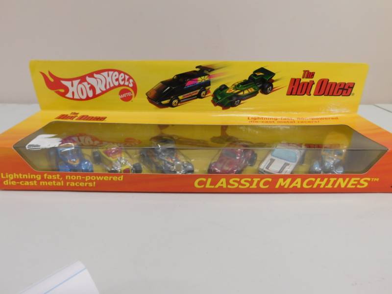 lot 107 image: 6 - Piece Hot Wheels Hot Ones Classic Machines