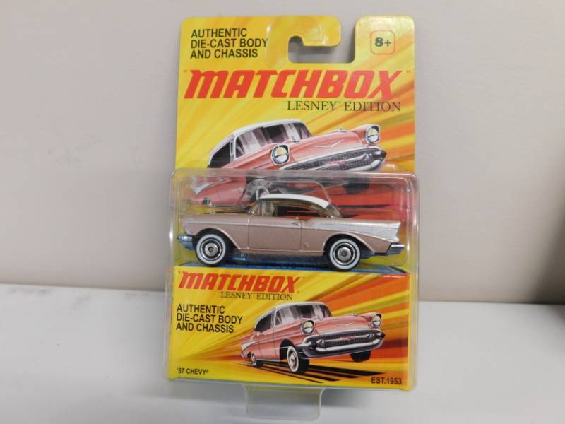 lot 115 image: New in Package Collectible Matchbox Cars Lensey Edition (Quantity 4)