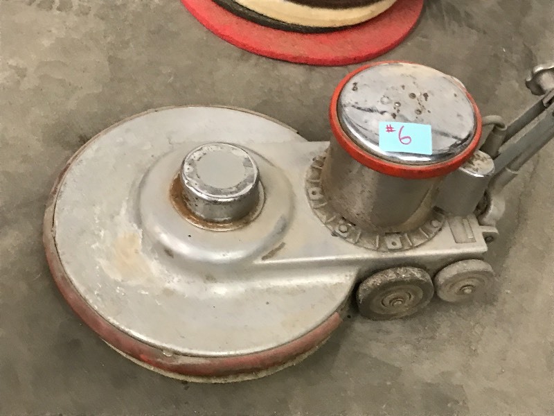 lot 6 image: Commercial Electric Floor Buffer  Burnisher