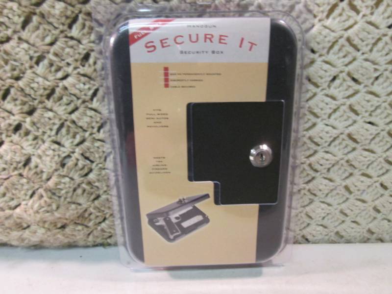 Full Size Handgun Secure It Metal S...