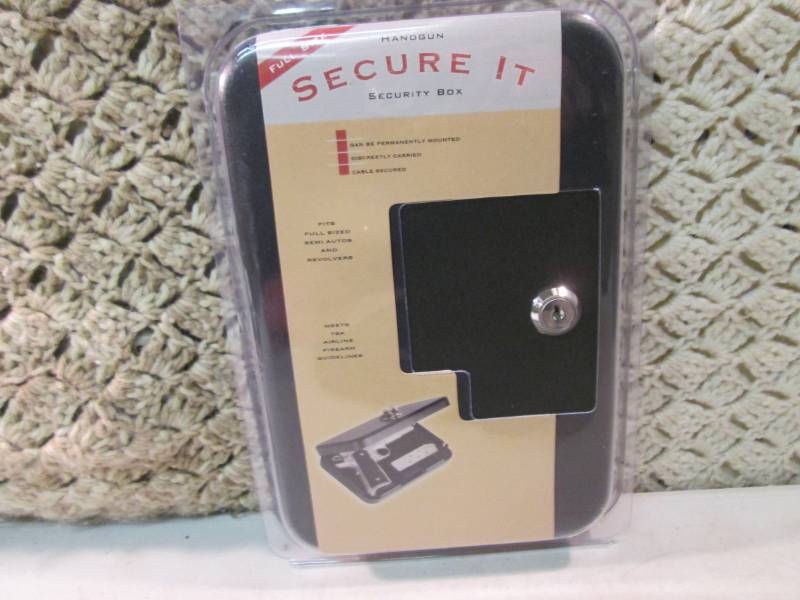 Full Size Handgun Secure It Metal S...