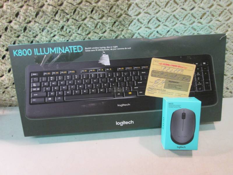 Logitech Cordless Keyboard and Mous...
