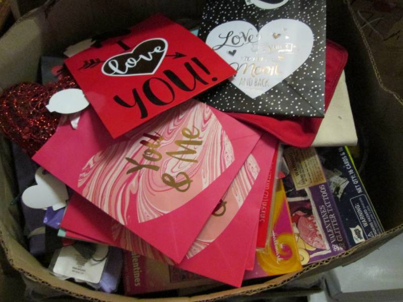 Box Full of Misc Valentines and St ...