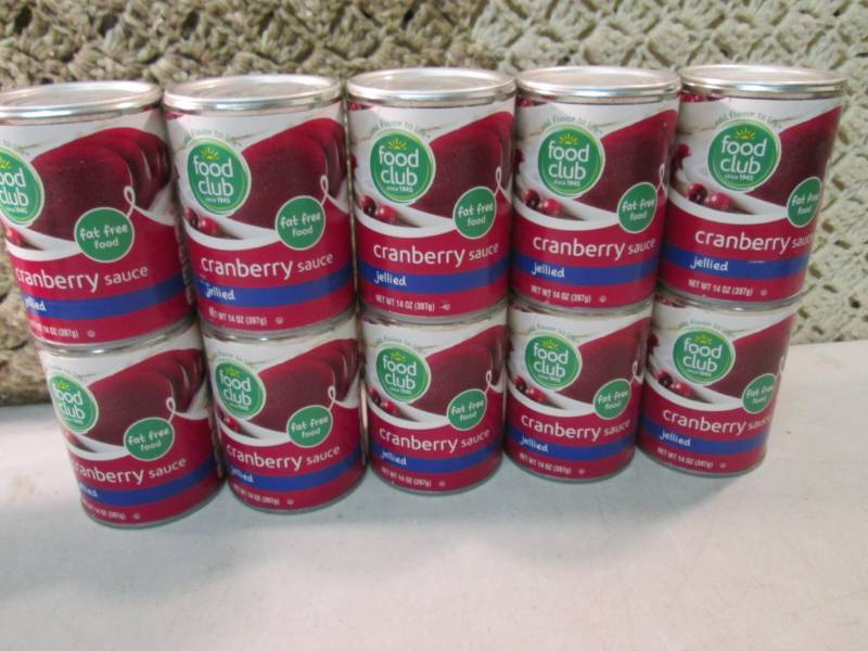 10 Cans of Jellied Cranberry Sauce ...