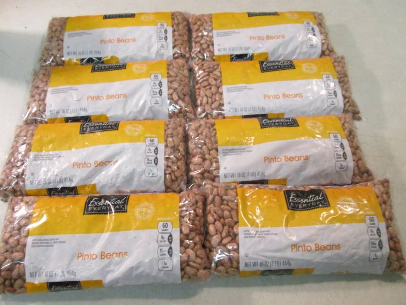 8 Bags of Pinto Beans 1 pound each....