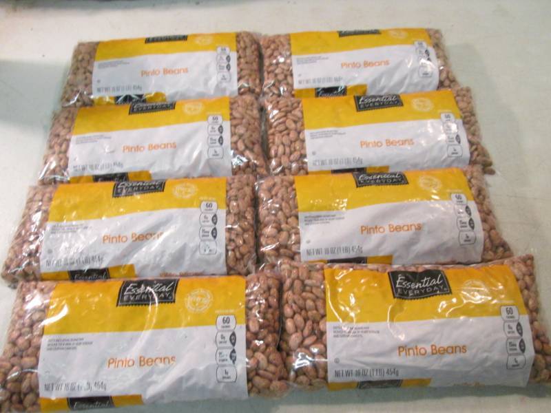 8 Bags of Pinto Beans 1 pound each....