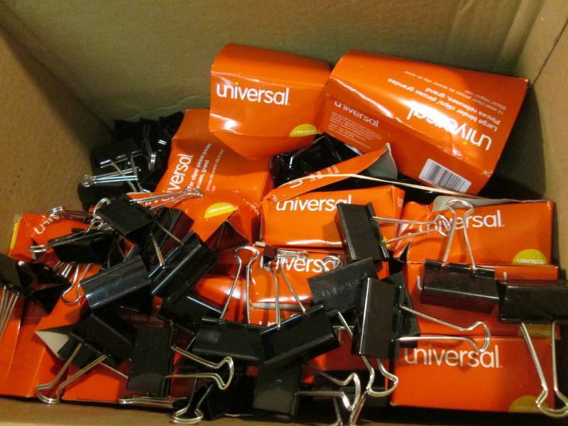 Big Lot of Large Binder Clips  RM6...