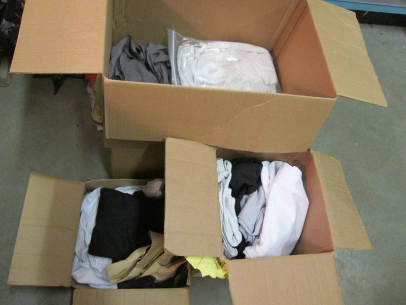 Box Full of Misc Clothing Some Base...
