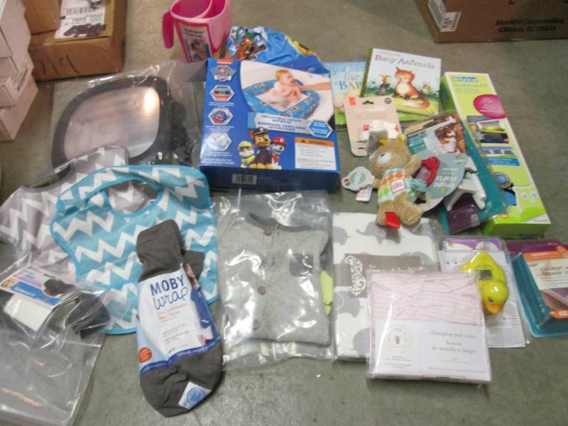 Box Full of Misc Baby Related  A-2 ...
