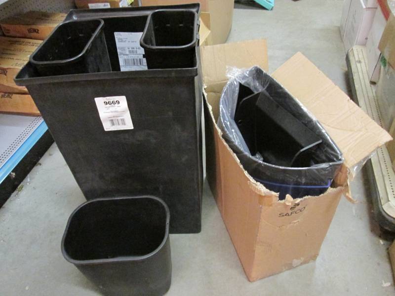 Lot of Misc Trash Receptacles  BR2 ...