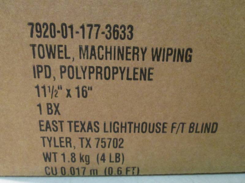 Box of 11.5 x 16 Polypropylene Ma...
