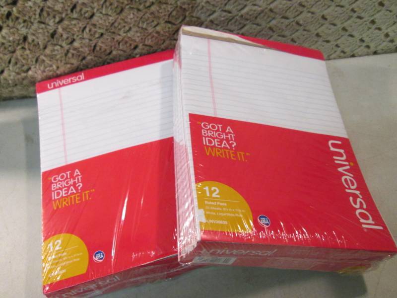 Lot of 24 Ruled 8.5 x 11.75 Writi...
