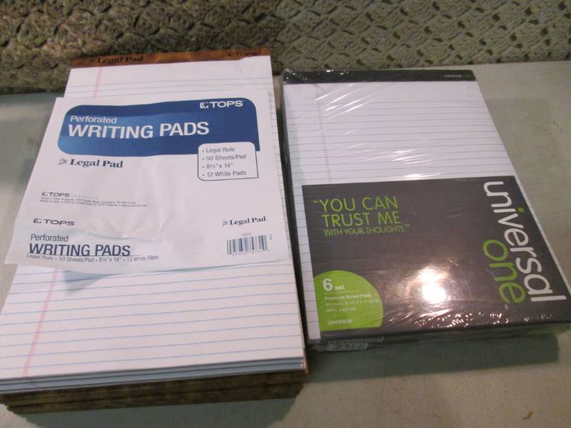 Lot of 12 8.5 x 14 and 6 8.5 x 1...