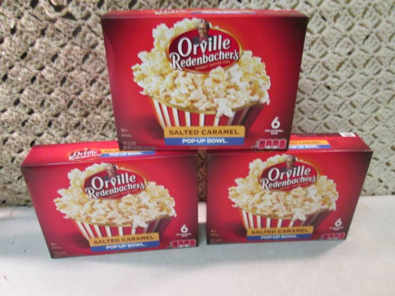 3 Boxes of Orville Redenbachers Sal...