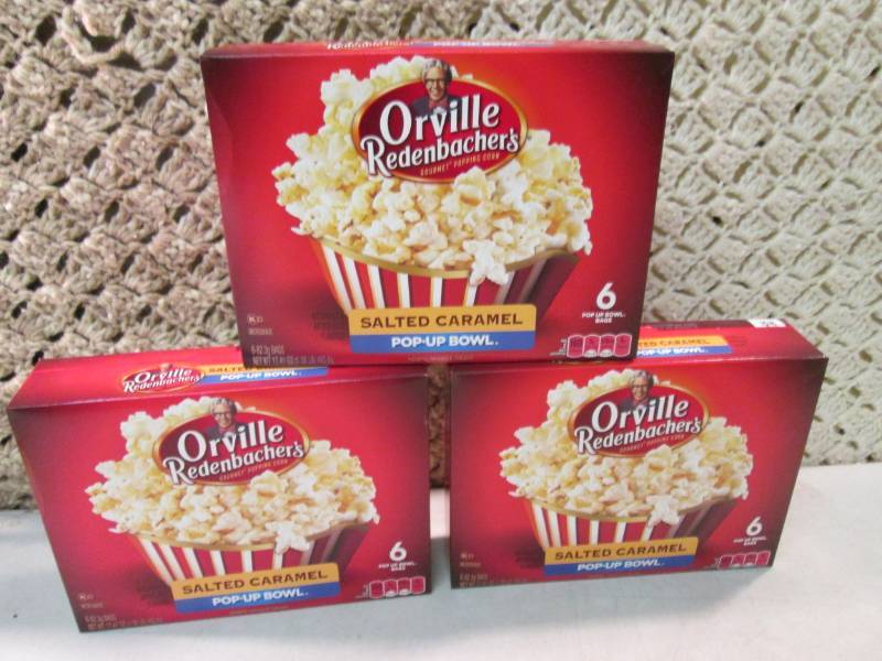 3 Boxes of Orville Redenbachers Sal...