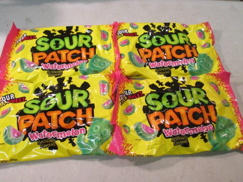 4 Bags of Sour Patch Watermelon Can...