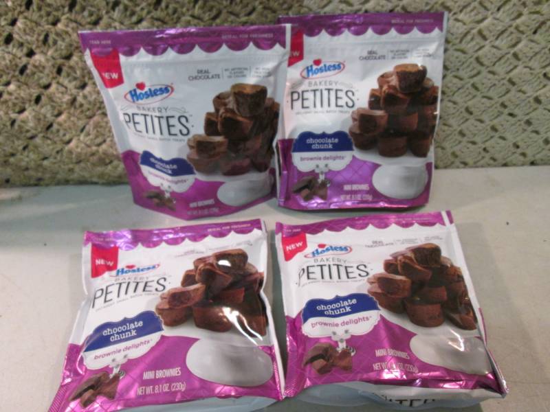 4 Bags of Hostess Bakery Petites Ch...