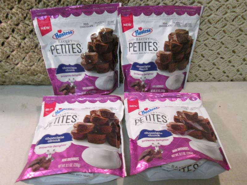 4 Bags of Hostess Bakery Petites Ch...