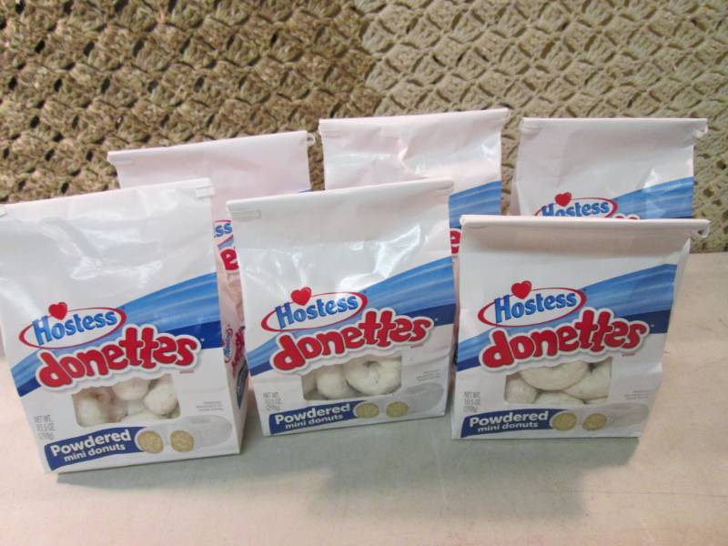 6 Bags of Hostess Powdered Mini Don...