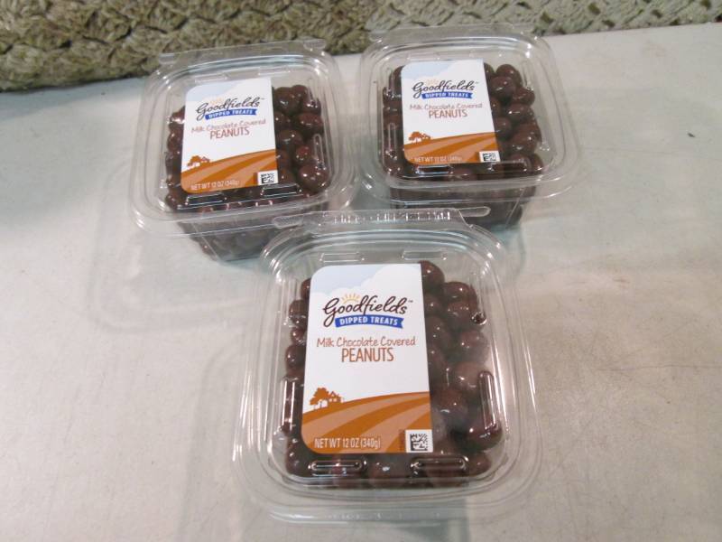 3 Containers of Milk Chocolate Cove...